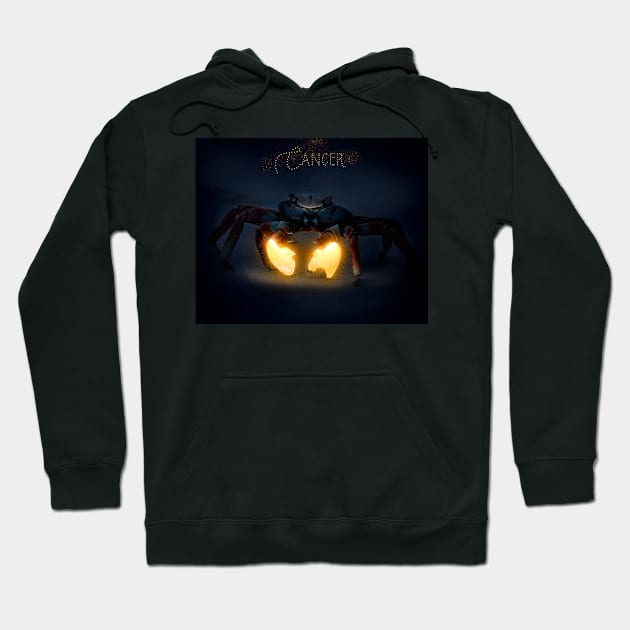 Cancer Zodiac Hoodie by DrSoed